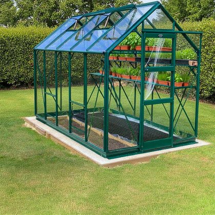 Elite High Eave 6 x 10 Greenhouse Package