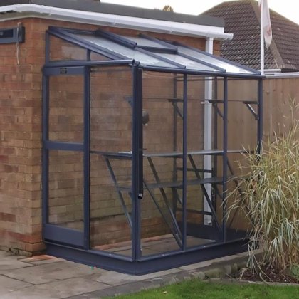 Elite Windsor 4 x 6 Lean to Greenhouse Package