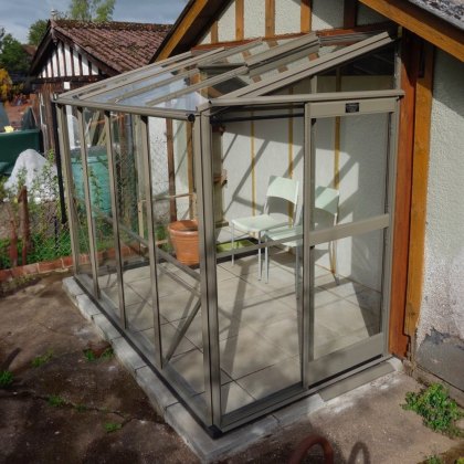 Elite Windsor 4 x 8 Lean to Greenhouse Package