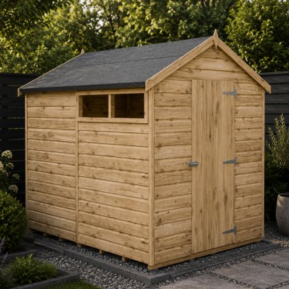 Shire Sherburn Security Shiplap Apex 8 x 6 Shed Shire Sherburn Security Shiplap Apex 8 x 6 Shed