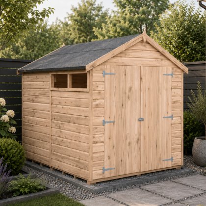 Shire Langley Security Shiplap Apex 8 x 6 Shed Shire Langley Security Shiplap Apex 8 x 6 Shed