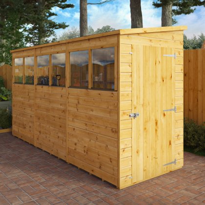 12 x 4 Mercia Shiplap Modular Pent Shed