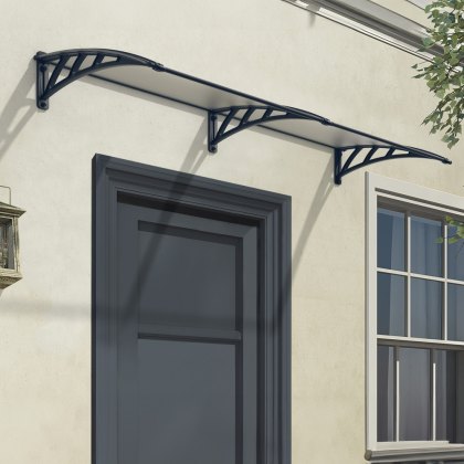 8 x 3 Palram Canopia Neo 2360 Grey Door Canopy