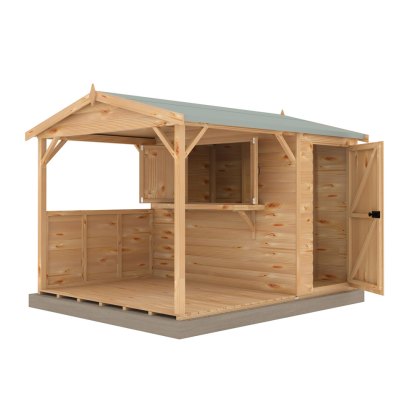 10 x 8 Shire Baroki Premium Garden Bar with Canopy