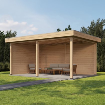 16 x 12 (4.88m x 3.5m) Lugarde Select Christchurch Gazebo
