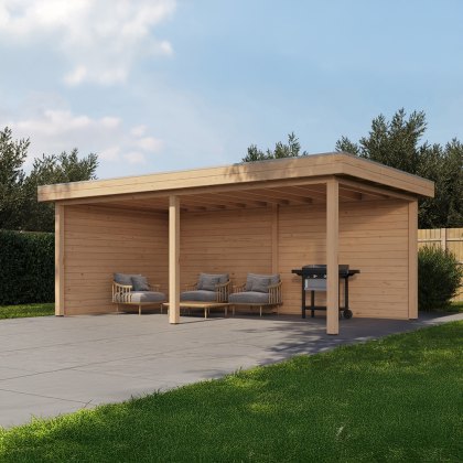 19 x 12 (5.88m x 3.50m) Lugarde Select Reading Gazebo