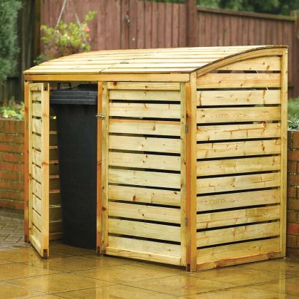 Rowlinson Double Wheelie Bin Store - Pressure Treated