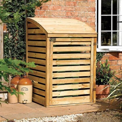 Rowlinson Single Wheelie Bin Store - Pressure Treated
