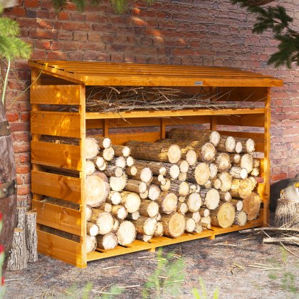 6 x 2 Powersheds Log Store with Shelf