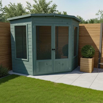 7 x 7 Shire Ramsey Corner Summerhouse