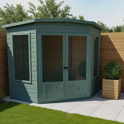 7 x 7 Shire Ramsey Corner Summerhouse