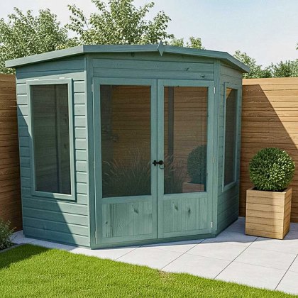 7 x 7 Shire Ramsey Corner Summerhouse