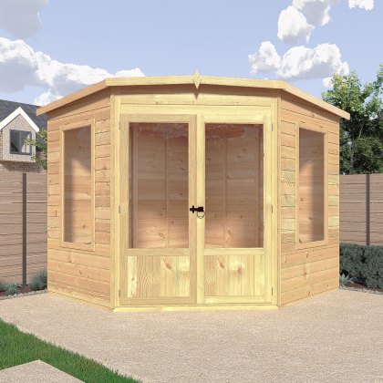 8 x 8 Shire Ramsey Corner Summerhouse