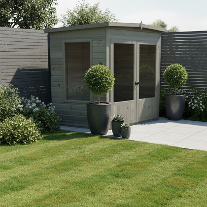 8 x 8 Shire Ramsey Corner Summerhouse
