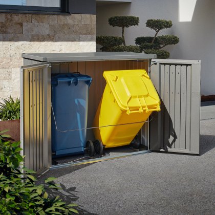 Biohort Alex Double Wheelie Bin Store