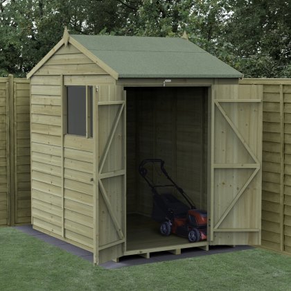 7 x 5 Forest 4Life Reverse Apex Shed with Double Doors 25yr Guarantee 7 x 5 Forest 4Life Reverse Apex Shed with Double Doors 25yr Guarantee