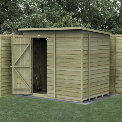 7 x 5 Forest 4Life Pent Windowless Shed 25yr Guarantee 7 x 5 Forest 4Life Pent Windowless Shed 25yr Guarantee