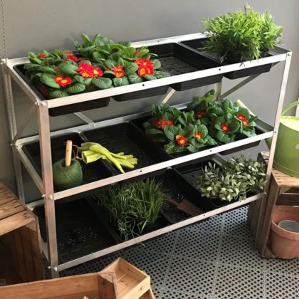 Elite 3 Tier Seed Tray Frame with 12 Trays
