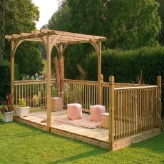 16 x 8 Ultima Deck Kit including Pergola