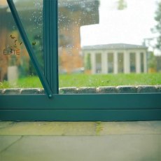 Elite Sanctuary 8x6 Greenhouse - in situ, base