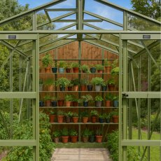 Elite Sanctuary 10x6 Greenhouse - doors open