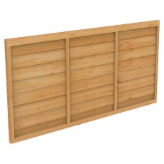 Forest Heritage 3ft high lap fence panel shown as a single panel on a white background.
