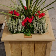 Rowlinson Garden Products 1'4 x 1'4 Rowlinson Signature Heritage Square Planter (0.4m x 0.4m)