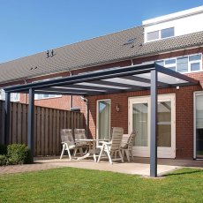 Deponti 13 x 13 (4.0m x 4.0m) Deponti Bosco Veranda Black