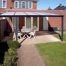 Deponti 17 x 8 (5.0m x 2.5m) Deponti Bosco Veranda Grey