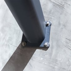 Deponti 13 x 10 (4.0m x 3.0m) Deponti Bosco Veranda Grey