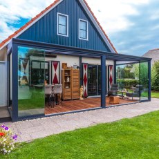 Deponti 17 x 10 (5.0m x 3.0m) Deponti Bosco Veranda Grey