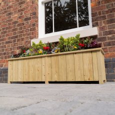 Rowlinson Garden Products 5 x 1'4 Rowlinson Signature Heritage Trough Planter (1.5m x 0.4m)