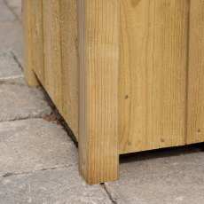 Rowlinson Garden Products 1'4 x 1'4 Rowlinson Signature Heritage Square Planter (0.4m x 0.4m) - Pack of 2