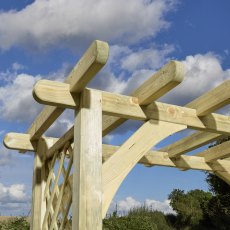 Rowlinson Garden Products Rowlinson Grand Cheltenham Garden Arch - Pressure Treated