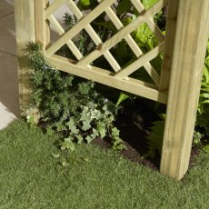 Rowlinson Garden Products Rowlinson Grand Cheltenham Garden Arch - Pressure Treated