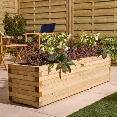 Rowlinson Garden Products 5 x 1'4 Rowlinson Premier Patio Trough Planter (1.5m x 0.4m)