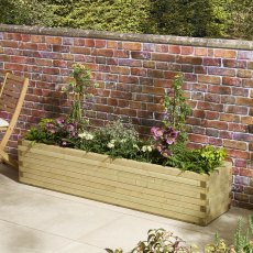 Rowlinson Garden Products 7 x 1'4 Rowlinson Premier Patio Trough Planter (2m x 0.4m)