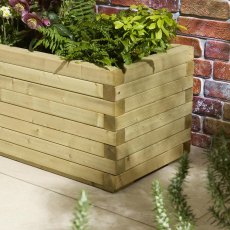 Rowlinson Garden Products 7 x 1'4 Rowlinson Premier Patio Trough Planter (2m x 0.4m)