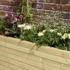 Rowlinson Garden Products 7 x 1'4 Rowlinson Premier Patio Trough Planter (2m x 0.4m)