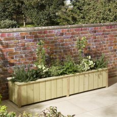Rowlinson Garden Products 7 x 1'4 Rowlinson Signature Heritage Trough Planter (2m x 0.4m)