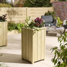 Rowlinson Garden Products 1'4 x 1'4 Rowlinson Signature Heritage Tall Square Planter (0.4m x 0.4m)