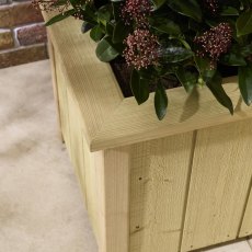 Rowlinson Garden Products 2 x 2 Rowlinson Signature Heritage 3 Tier Corner Planter (0.8m x 0.8m)