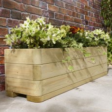 Rowlinson Garden Products 4 x 1 Rowlinson Marberry Trough Planter (1.2m x 0.3m)