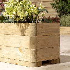 Rowlinson Garden Products 6 x 1 Rowlinson Marberry Trough Planter (1.8m x 0.3m)