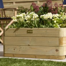 Rowlinson Garden Products 2 x 1'4 Rowlinson Marberry Rectangular Planter (0.7m x 0.4m)