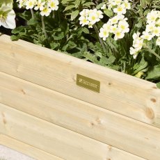 Rowlinson Garden Products 3 x 1'4 Rowlinson Marberry Rectangular Planter (1m x 0.4m)