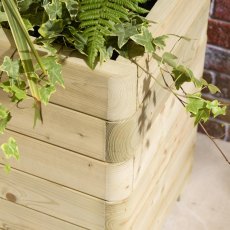 Rowlinson Garden Products 3 x 1'4 Rowlinson Marberry Tall Rectangular Planter (0.9m x 0.4m)
