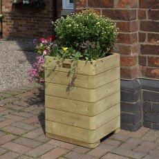 Rowlinson Garden Products 1'4 x 1'4 Rowlinson Marberry Square Tall Planter (0.4m x 0.4m)