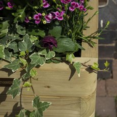 Rowlinson Garden Products 1'4 x 1'4 Rowlinson Marberry Square Tall Planter (0.4m x 0.4m)