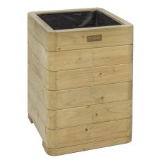 Rowlinson Garden Products 1'4 x 1'4 Rowlinson Marberry Square Tall Planter (0.4m x 0.4m)